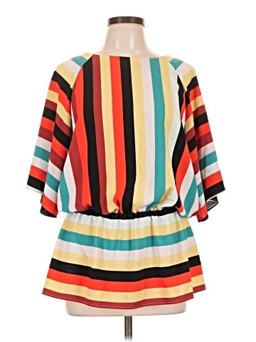 ECI Short Sleeve Blouse (view 1)