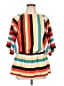 ECI Orange Short Sleeve Blouse Size L - photo 1