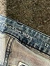 CALVIN KLEIN JEANS Chevron-herringbone Blue Jeans Size 12 - photo 7