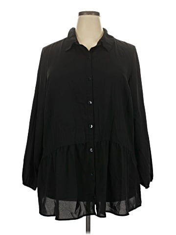 LOGO by Lori Goldstein Sleeveless Blouse (view 1)