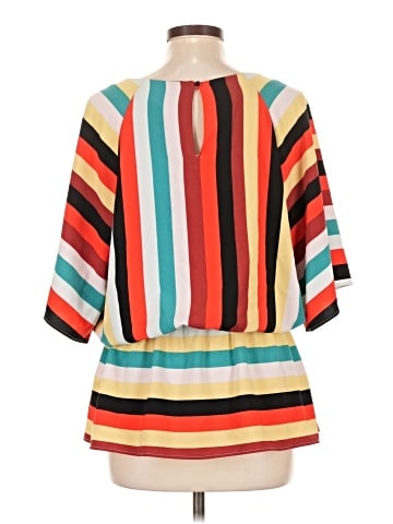 ECI Short Sleeve Blouse (view 2)