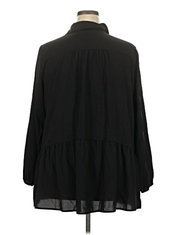 LOGO by Lori Goldstein Sleeveless Blouse (view 2)