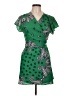 Zara Basic Paisley Green Casual Dress Size L - photo 1