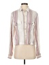 Rails 100% Rayon Stripes Ivory Long Sleeve Button-Down Shirt Size S - photo 1