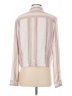 Rails 100% Rayon Stripes Ivory Long Sleeve Button-Down Shirt Size S - photo 2