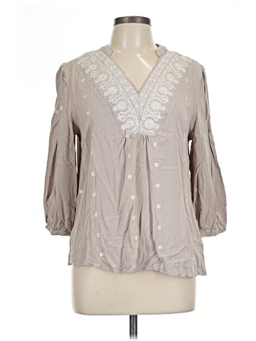 Fig & Flower 3/4 Sleeve Blouse (view 1)