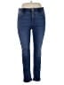 Apt. 9 Solid Blue Jeans Size 14 - photo 1