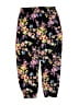 Tempted Girls 100% Polyester Floral Black Casual Pants Size 10 - 12 - photo 1