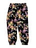 Tempted Girls 100% Polyester Floral Black Casual Pants Size 10 - 12 - photo 2