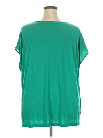 Cj Banks Short Sleeve Blouse (view 2)