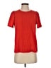 CeCe Red Short Sleeve Blouse Size XS - photo 1