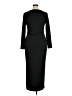Unbranded Solid Black Casual Dress Size XL - photo 2