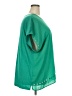 Cj Banks 100% Polyester Green Short Sleeve Blouse Size 3X - photo 4
