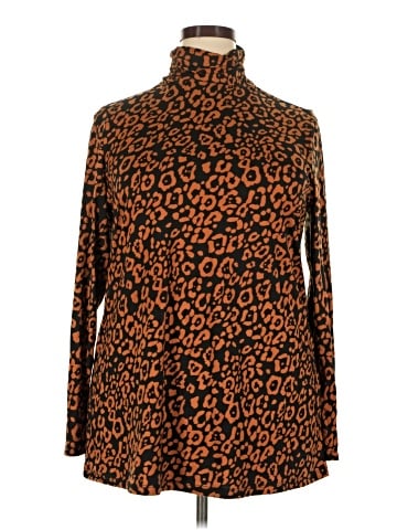 Lane Bryant Long Sleeve Blouse (view 1)