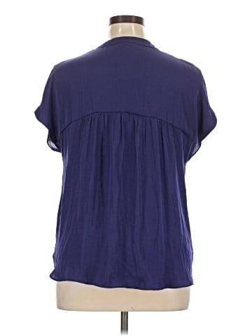 Jones New York Short Sleeve Blouse (view 2)