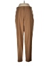 Massimo Dutti Solid Brown Dress Pants Size 10 - photo 1