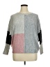 DressBarn Color Block Gray Pullover Sweater Size XL - photo 1