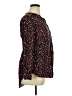 Torrid Animal Print Burgundy 3/4 Sleeve Blouse Size 1X Plus (1) - photo 4