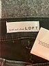 Ann Taylor LOFT Chevron-herringbone Black Jeans Size 26 waist - photo 7