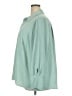 Halogen 100% Polyester Solid Green Long Sleeve Blouse Size 2X - photo 5