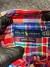 Ralph Lauren 100% Cotton Plaid Red Long Sleeve Button-Down Shirt Size 14 - 16 - photo 3