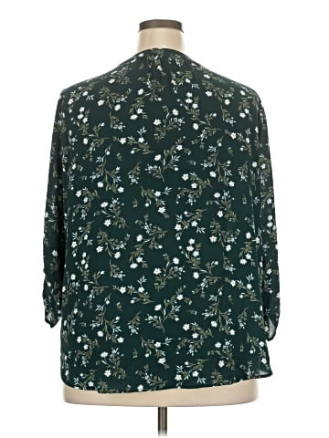 41Hawthorn 3/4 Sleeve Blouse (view 2)