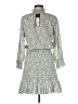 Veronica Beard 100% Cotton Paisley Silver White Casual Dress Size M - photo 2