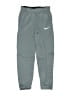 Nike 100% Polyester Gray Sweatpants Size L (kids) - photo 1