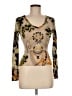 Emilio Pucci 100% Wool Gold Tan pullover sweater Size 6 - photo 1