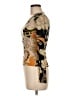 Emilio Pucci 100% Wool Gold Tan pullover sweater Size 6 - photo 5