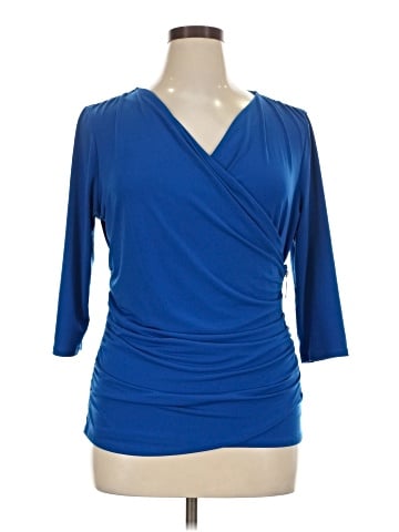 Ellen Tracy 3/4 Sleeve Top (view 1)