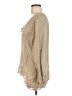 Johnny Was Tan Long Sleeve Blouse Size M - photo 5