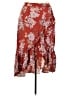 Torrid 100% Rayon Paisley Red Casual Skirt Size 2X Plus (2) - photo 1