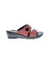 Clarks 100% Leather Red Burgundy Wedges Size 6 - photo 1