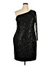 Lane Bryant 100% Polyester Black Cocktail Dress Size 18 - photo 1