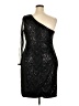 Lane Bryant 100% Polyester Black Cocktail Dress Size 18 - photo 2