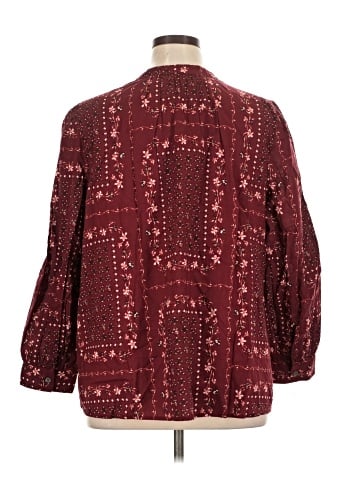 Style&Co 3/4 Sleeve Blouse (view 2)
