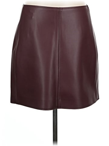 Banana Republic Factory Store Faux Leather Skirt (view 1)