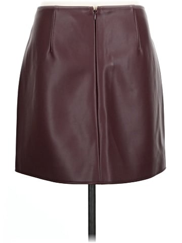 Banana Republic Factory Store Faux Leather Skirt (view 2)