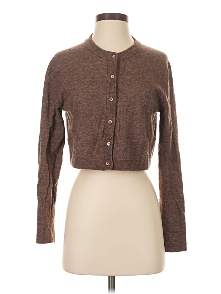 Pre-owned Wilfred Cardigan Sweater In Brown