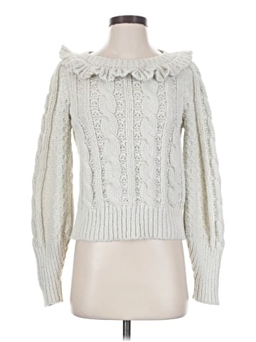 LoveShackFancy Wool Pullover Sweater (view 1)