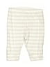 Baby Gap 100% Cotton Stripes Ivory Track Pants Size 0-3 mo - photo 2