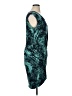 Three Dots Graphic Teal Cocktail Dress Size XL - photo 4