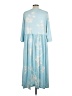 Unbranded Blue Casual Dress Size L - photo 2