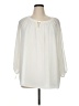 Calvin Klein 100% Polyester Ivory 3/4 Sleeve Blouse Size 1X - photo 1