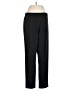 Theory Solid Black Casual Pants Size L - photo 1