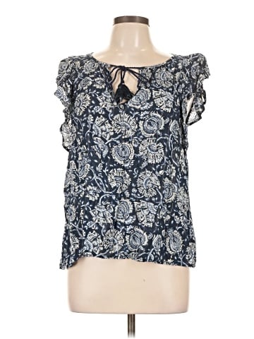 Lucky Brand Short Sleeve Blouse (view 1)