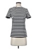 MICHAEL Michael Kors Stripes Silver Short Sleeve Turtleneck Size XS - photo 1