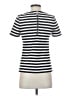MICHAEL Michael Kors Stripes Silver Short Sleeve Turtleneck Size XS - photo 2