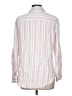 Tahari 100% Rayon Stripes Pink Long Sleeve Button-Down Shirt Size L - photo 2